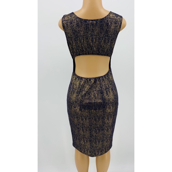 OUT OF ORDER SHIMMER BODYCON DRESS - Picture 7 of 8